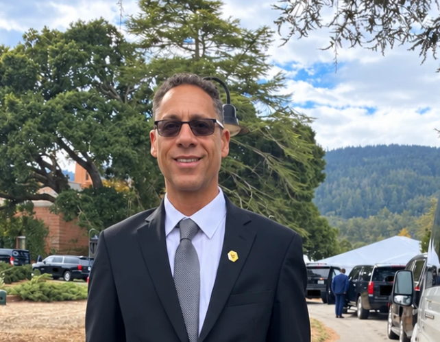 Professional portrait in a suit and tie
